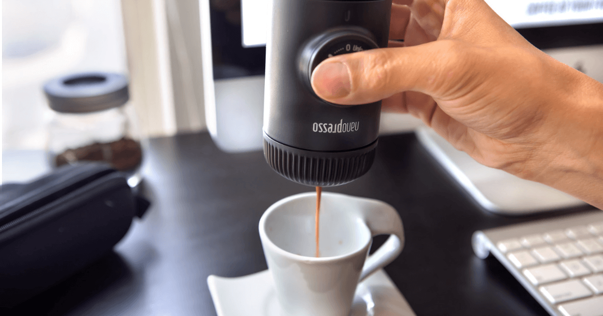 Wacaco Nanopresso: espresso mašinka, která se vejde do kapsy