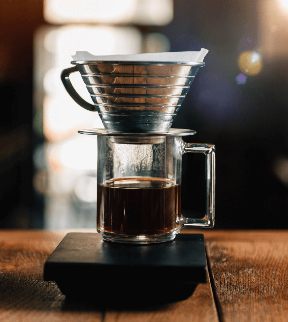 Filtrovaná káva mívá nižší procento Total Dissolved Solids, než espresso.