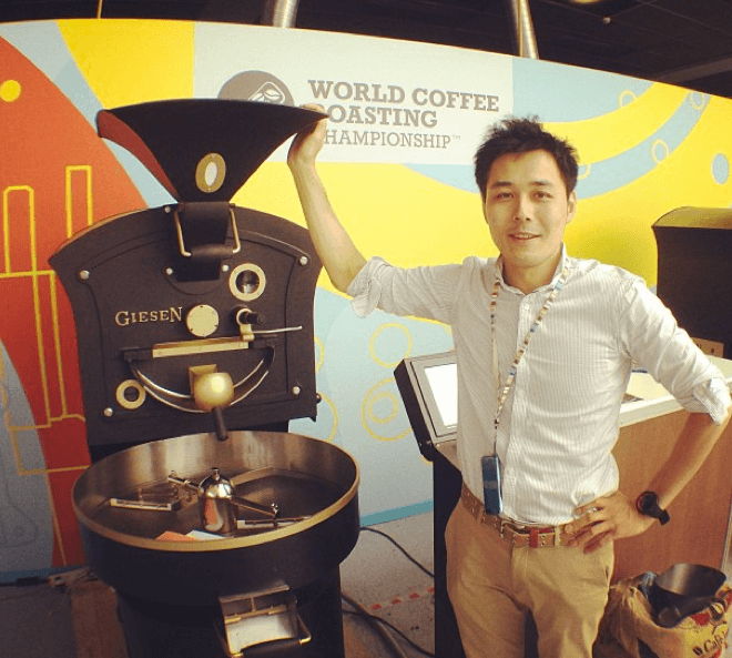 Naoki Goto z Japonska vyhrál World Coffee Roasting Championship v roce 2017 a tím upozornil na vynikající kvalitu pražení v Asii. 