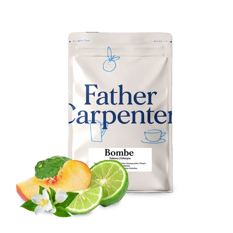 Výběrová káva Father Carpenter Etiopie BOMBE