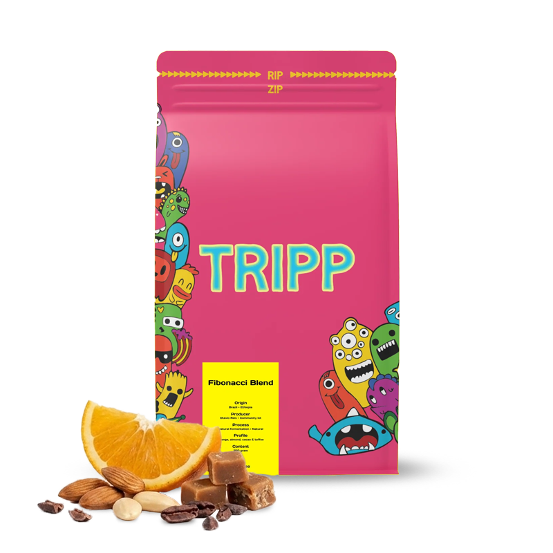 Výběrová káva Tripp Coffee FIBONACCI blend