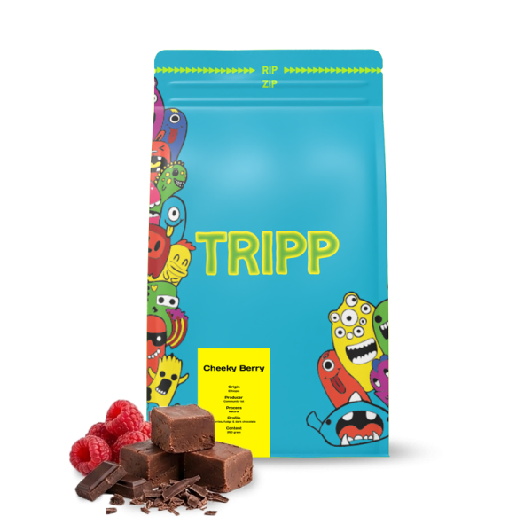 Výběrová káva Tripp Coffee Etiopie CHEEKY BERRY