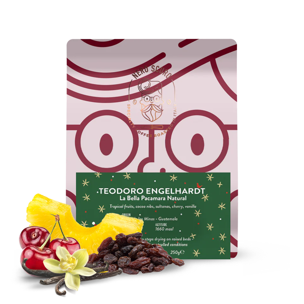 Výběrová káva Nero Scuro Guatemala TEODORO ENGELHARDT - Christmas edition - espresso