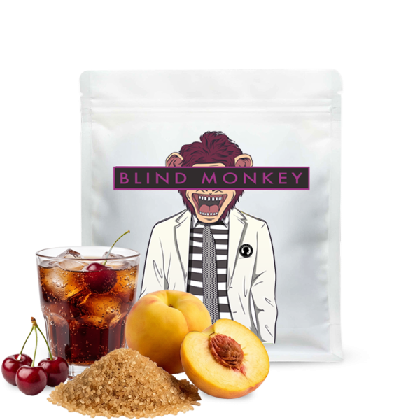 Výběrová káva Blind Monkey Kolumbie LA MACARENA DECAF - bezkofeinová
