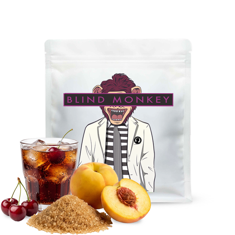Výběrová káva Blind Monkey Kolumbie LA MACARENA DECAF - bezkofeinová