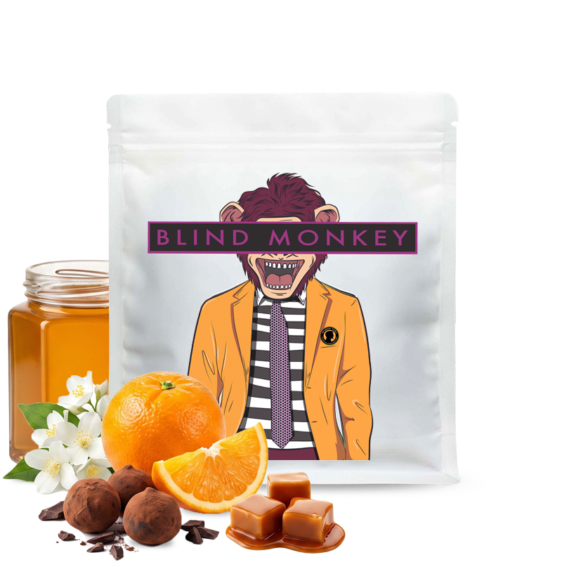 Výběrová káva Blind Monkey Ekvádor LOS LAURELES