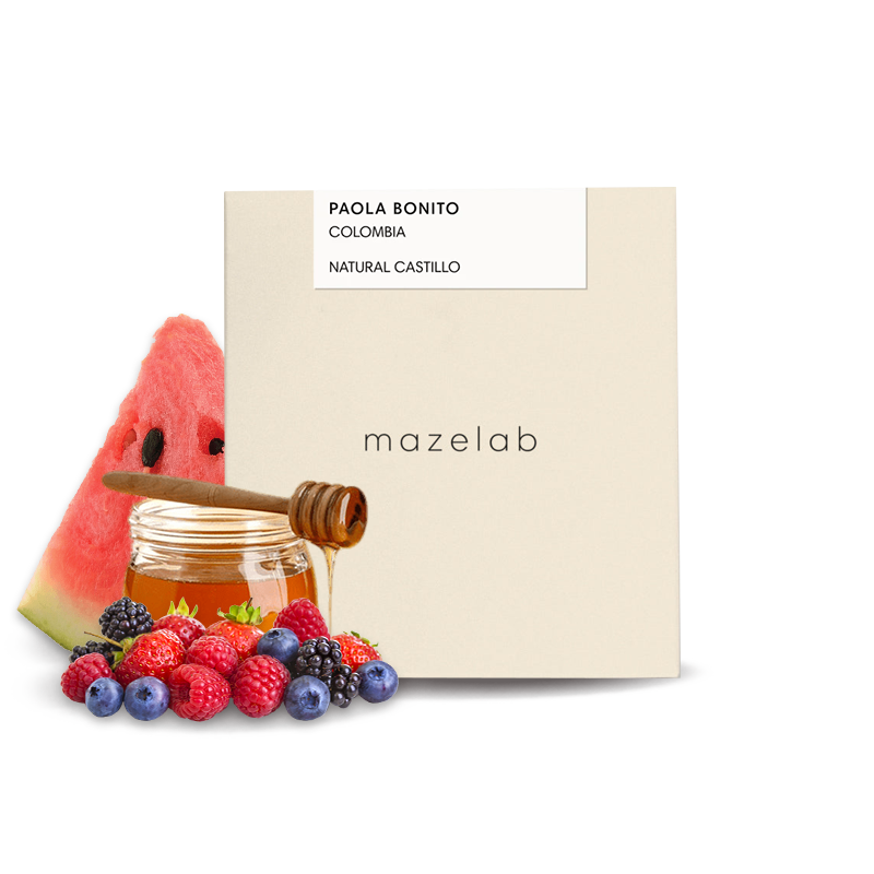 Výběrová káva Mazelab Kolumbie PAOLA BONITA