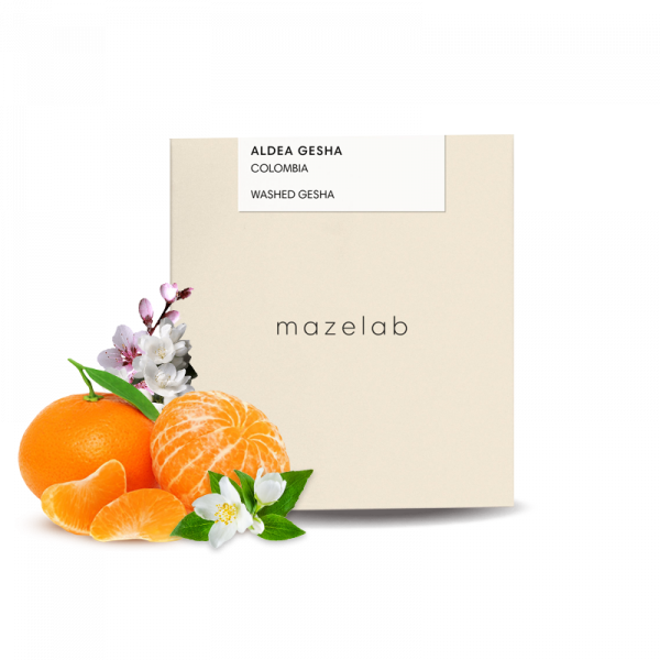 Výběrová káva Mazelab Kolumbie ALDEA - gesha