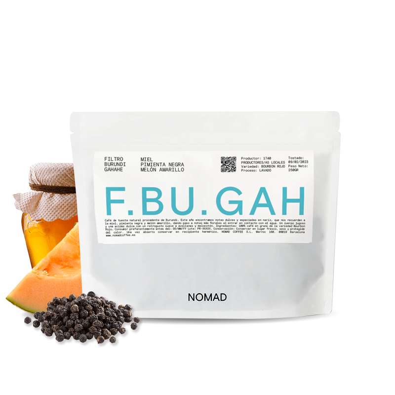 Výběrová káva Nomad Coffee Burundi GAHAHE (F.BU.GAH) - 2023