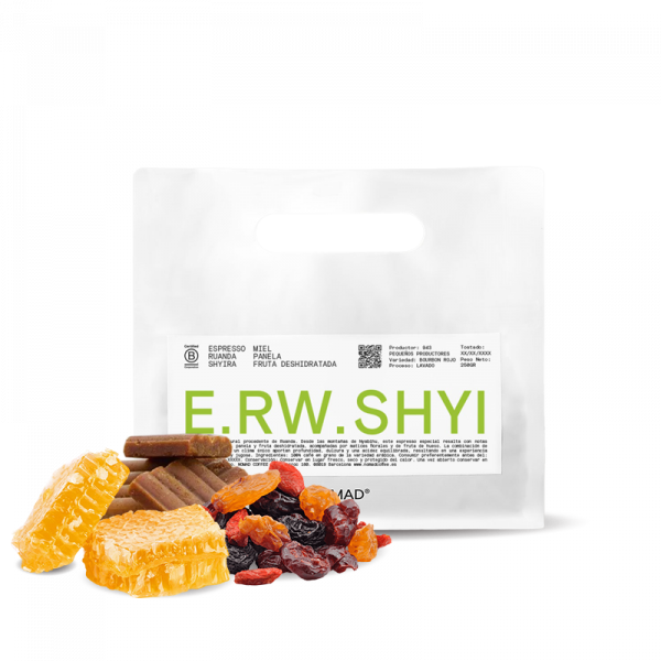 Výběrová káva Nomad Coffee Rwanda SHYIRA (E.RW.SHYI)