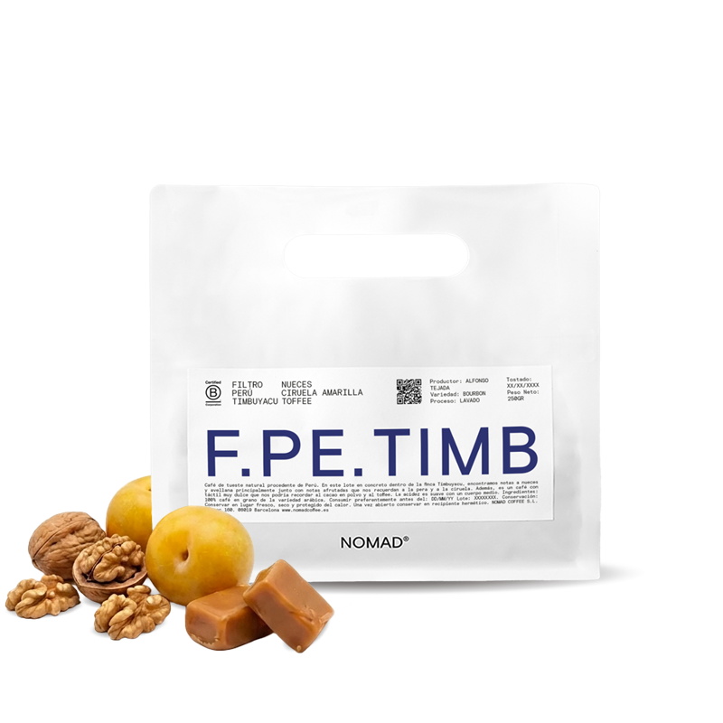 Výběrová káva Nomad Coffee Peru TIMBUYACU (F.PE.TIMB)