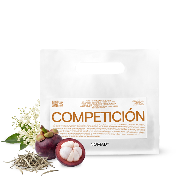 Výběrová káva Nomad Coffee Peru GEISHA TIMBUYAKU (COMPETICIÓN)