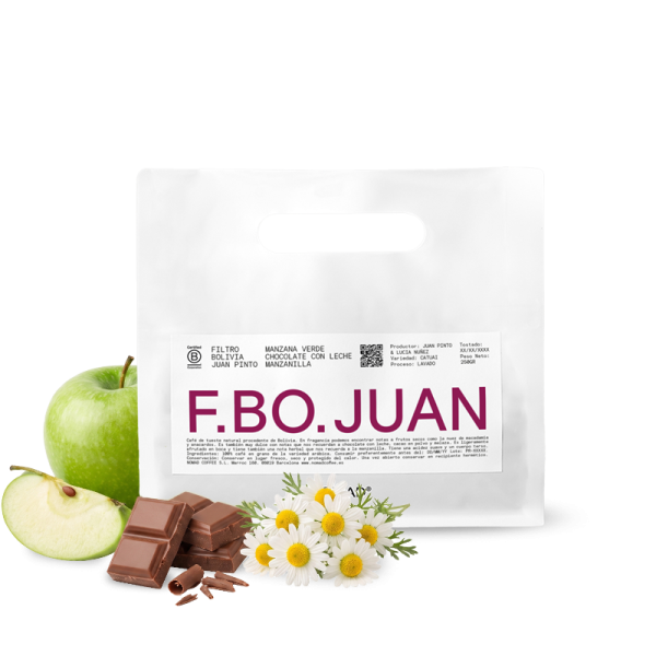 Výběrová káva Nomad Coffee Bolívie JUAN PINTO (F.BO.JUAN)