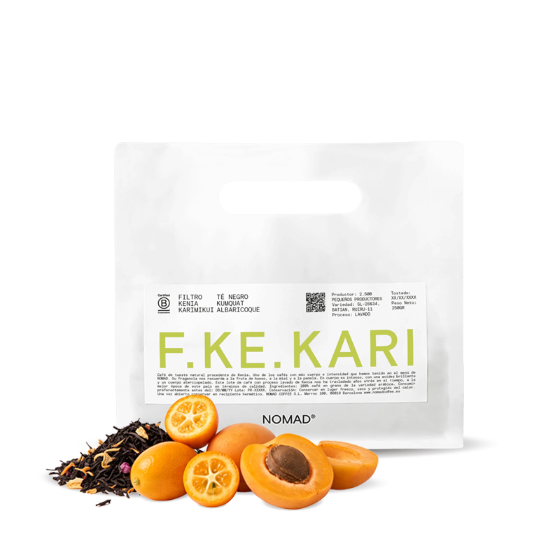 Výběrová káva Nomad Coffee Keňa KARIMIKUI (F.KE.KARI)