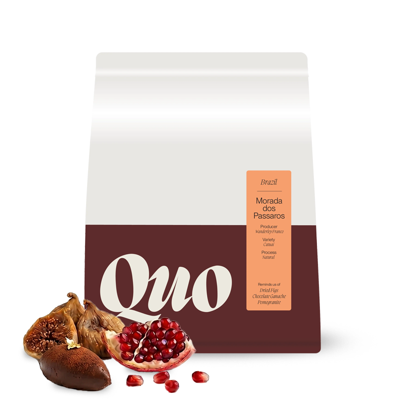 Výběrová káva Quo Coffee Brazílie MORADA DOS PASSAROS
