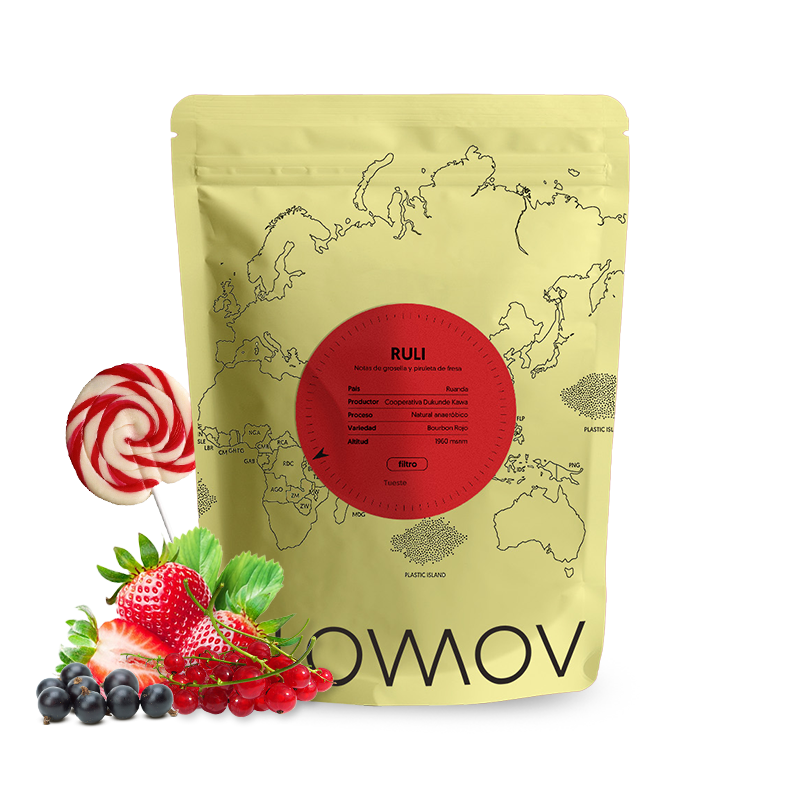 Výběrová káva SlowMov Rwanda RULI - anaerobní