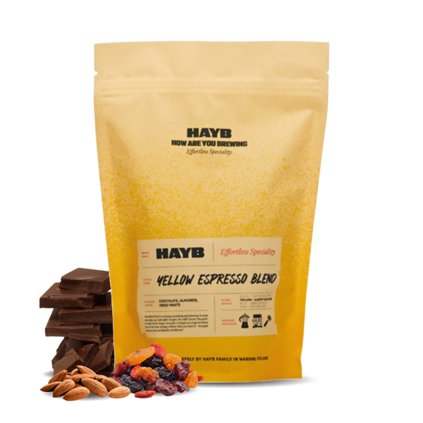 Výběrová káva HAYB Speciality Coffee YELLOW ESPRESSO Blend
