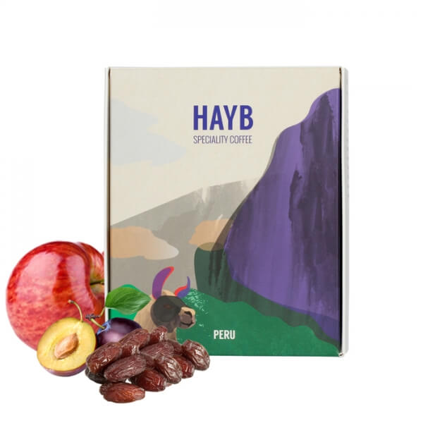Výběrová káva HAYB Speciality Coffee Peru PASCUAL SANTOS