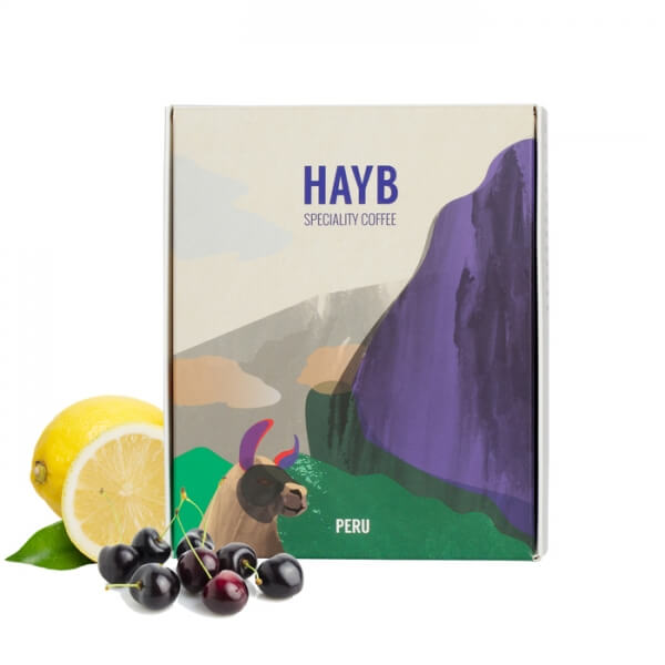 Výběrová káva HAYB Speciality Coffee Peru NELSON CORDOVA