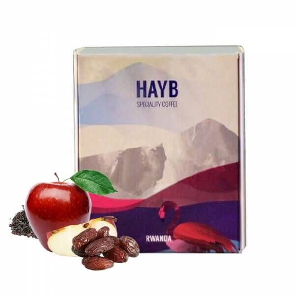 Výběrová káva HAYB Speciality Coffee Rwanda HUYE MOUNTAIN