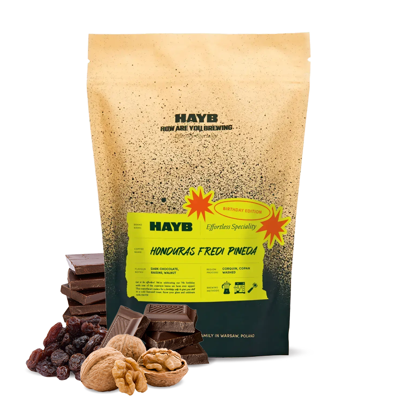 Výběrová káva HAYB Speciality Coffee Honduras Fredi Pineda