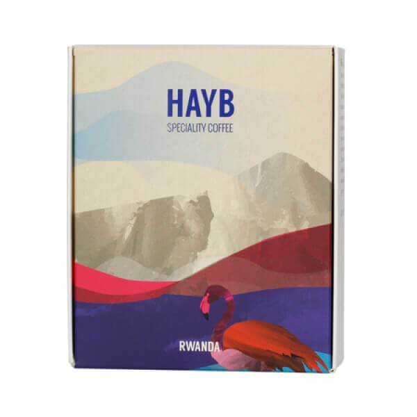 Výběrová káva HAYB Speciality Coffee Rwanda HUYE MOUNTAIN - natural