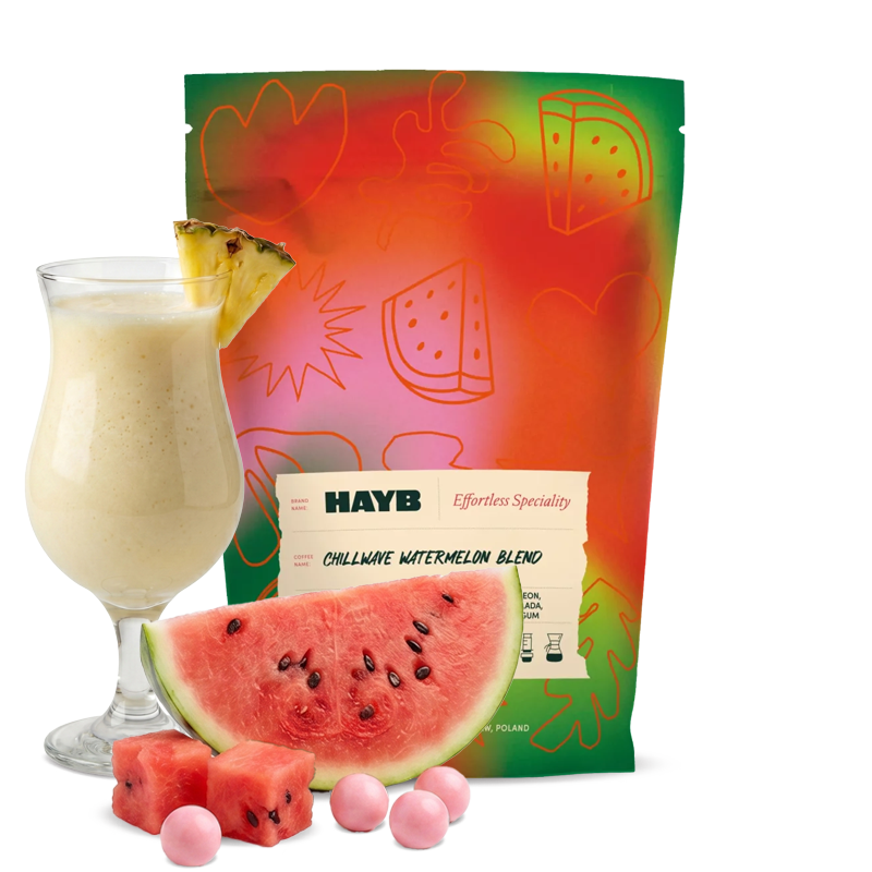 Výběrová káva HAYB Speciality Coffee Kolumbie CHILLWAVE WATERMELON blend