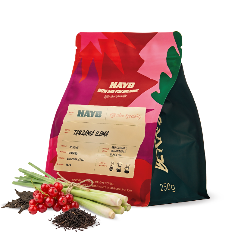 Výběrová káva HAYB Speciality Coffee Tanzánie ILOMA