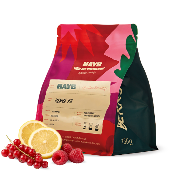 Výběrová káva HAYB Speciality Coffee Keňa KII