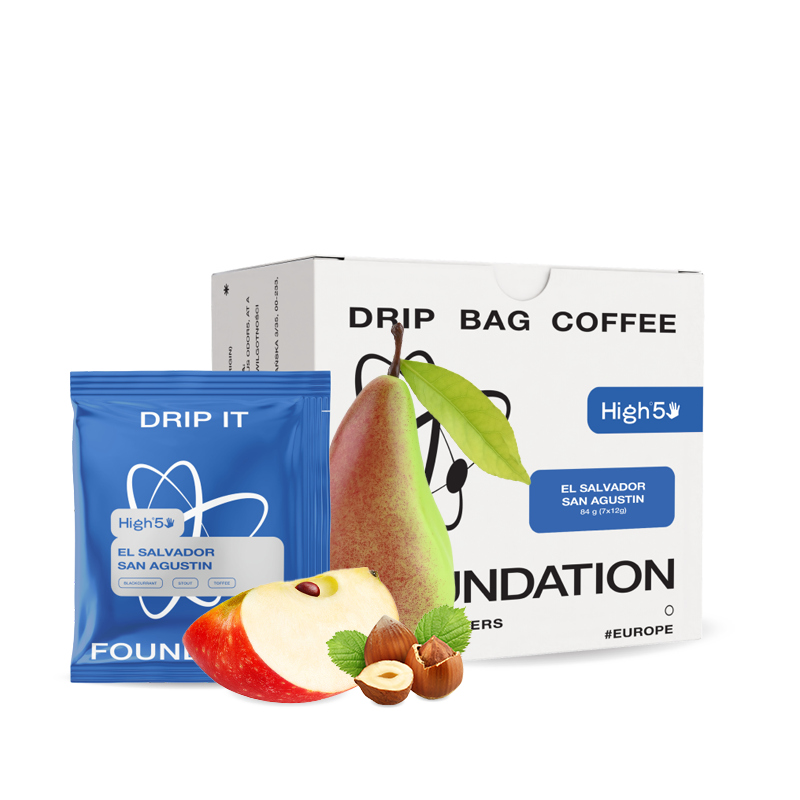 Výběrová káva Foundation Coffee El Salvador SAN AUGUSTIN - drip sáčky 7ks/bal.