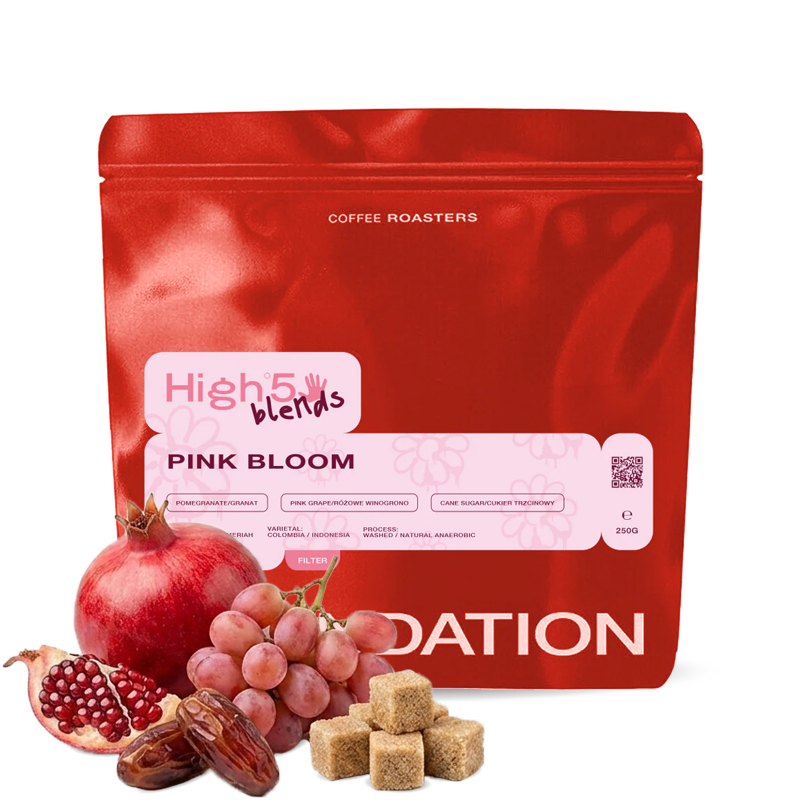 Výběrová káva Foundation Coffee PINK BLOOM FILTR blend