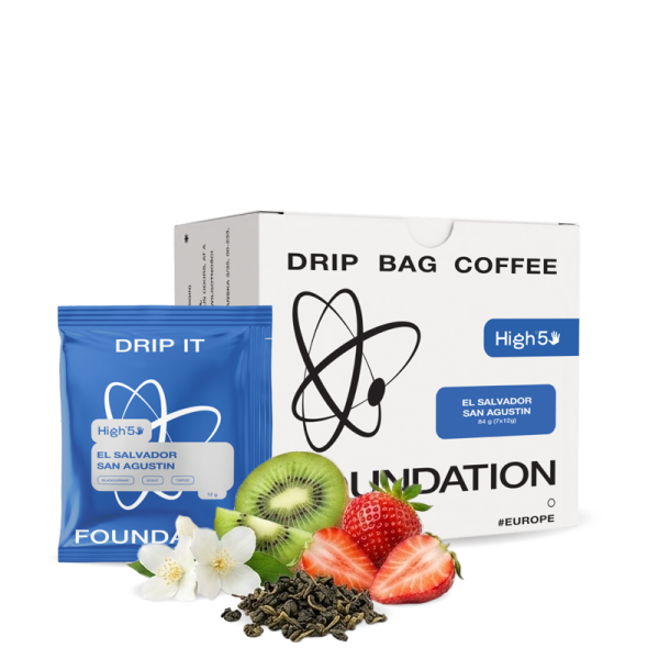 Výběrová káva Foundation Coffee Etiopie URAGA - drip sáčky 7ks/bal.