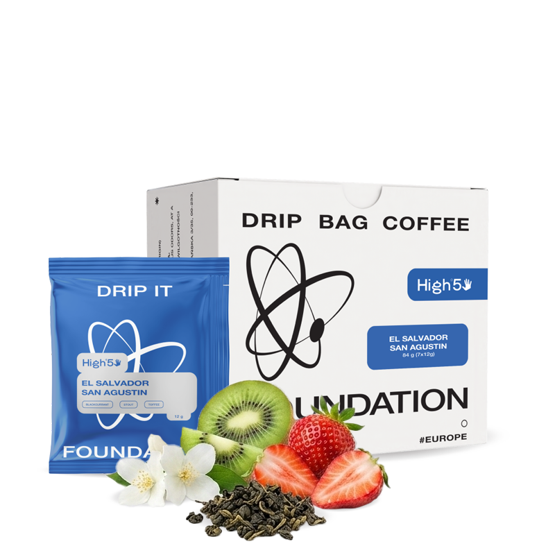 Výběrová káva Foundation Coffee Etiopie URAGA - drip sáčky 7ks/bal.