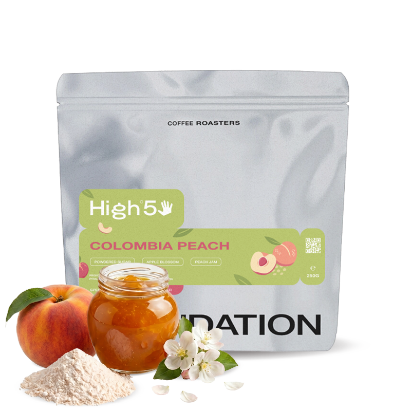 Výběrová káva Foundation Coffee Kolumbie PEACH