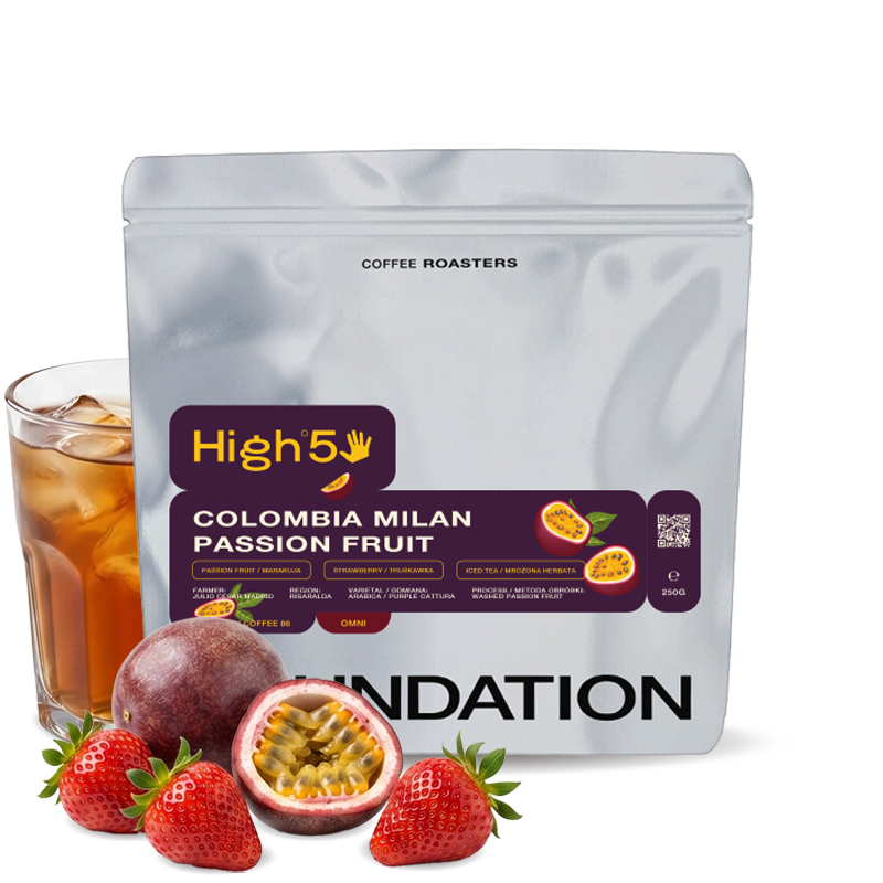 Výběrová káva Foundation Coffee Kolumbie MILAN PASSION FRUIT - omni