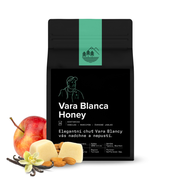 Výběrová káva Nordbeans Kostarika VARA BLANCA HONEY - 2023
