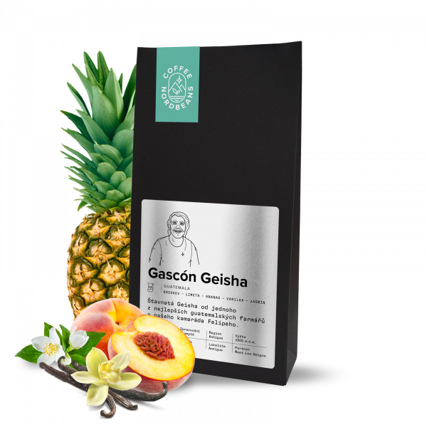 Výběrová káva Nordbeans Guatemala GASCON GEISHA