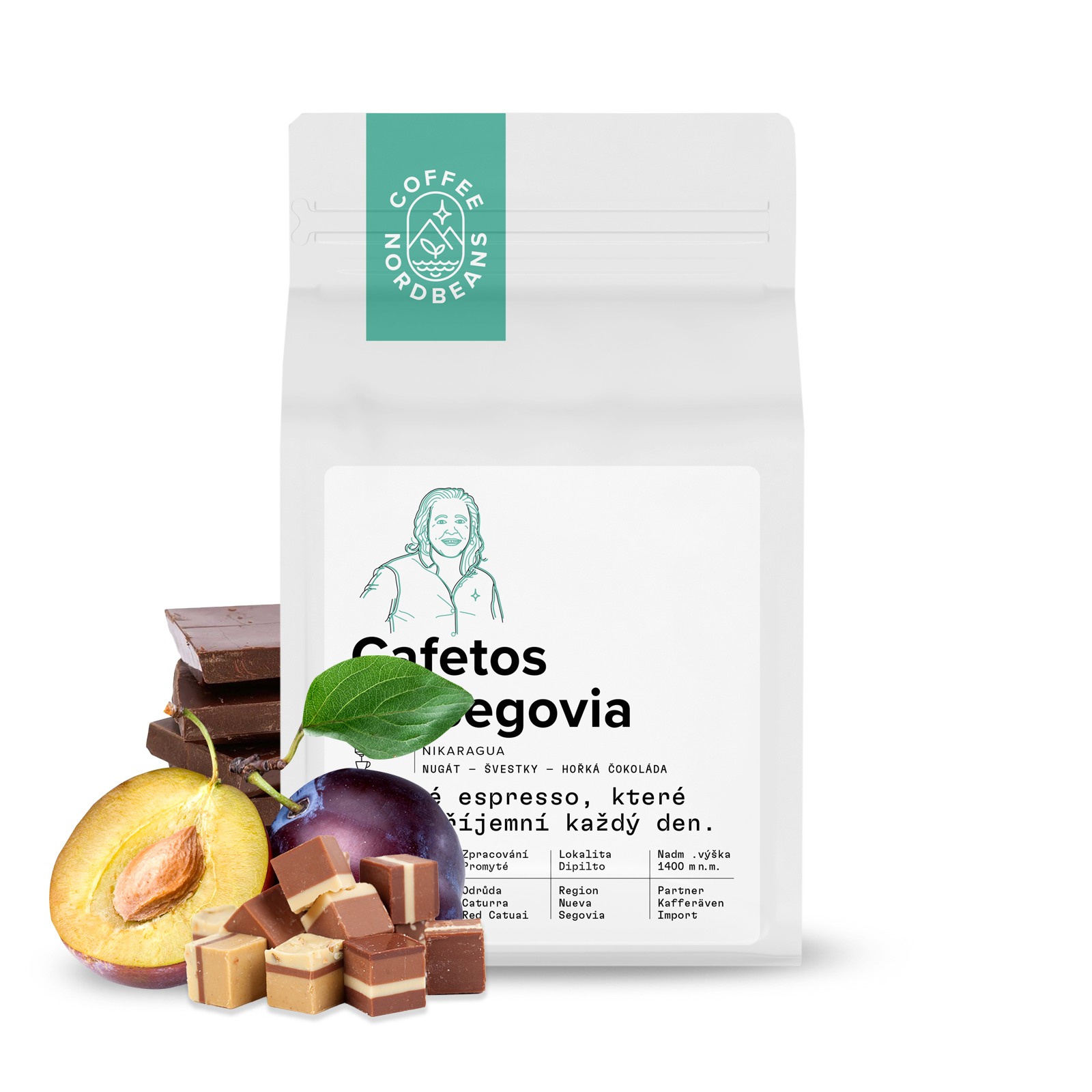 Výběrová káva Nordbeans Nikaragua CAFETOS DE SEGOVIA