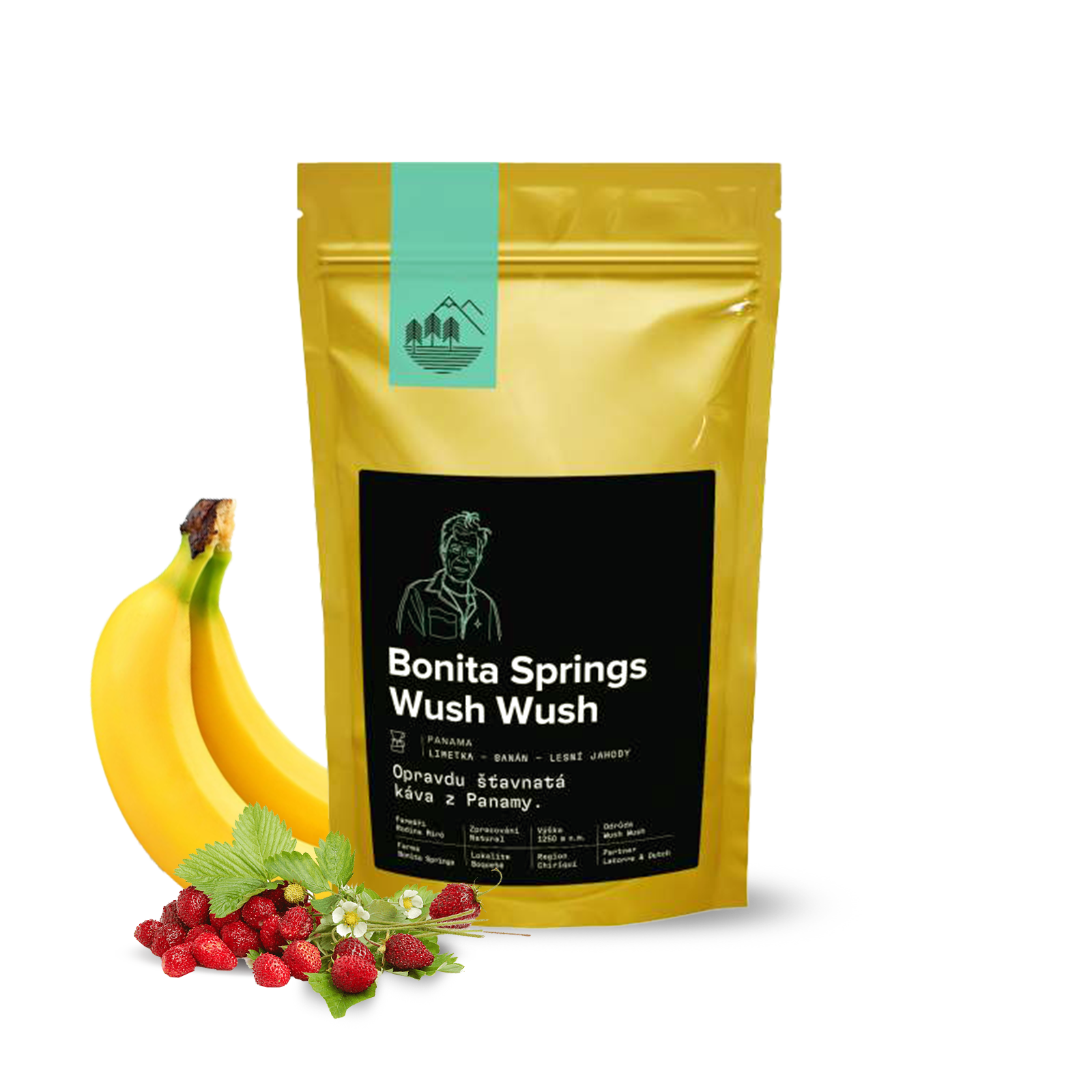 Výběrová káva Nordbeans Panama BONITA SPRING WUSH WUSH