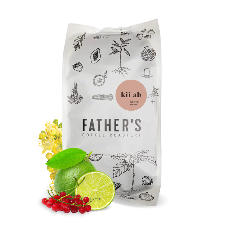 Výběrová káva Father's Coffee Roastery Keňa KII AB — 1000 g