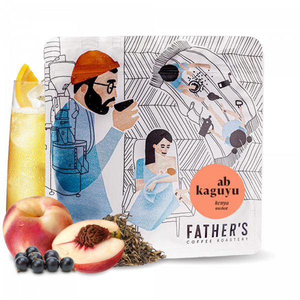 Výběrová káva Father's Coffee Roastery Keňa KAGUYU AB - filtr
