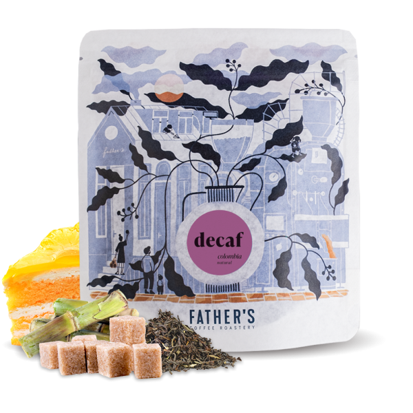 Výběrová káva Father's Coffee Roastery Kolumbie ATUNKAA - bezkofeinová
