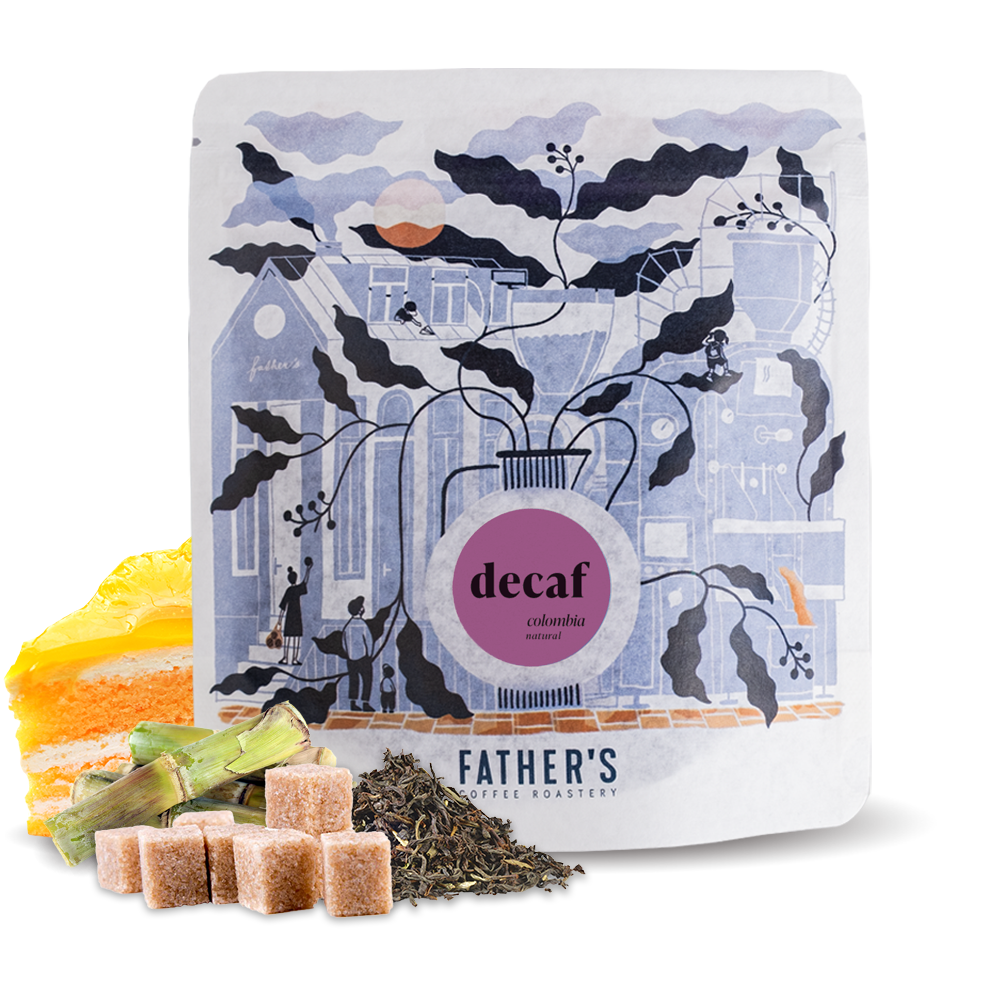 Výběrová káva Father's Coffee Roastery Kolumbie ATUNKAA - bezkofeinová