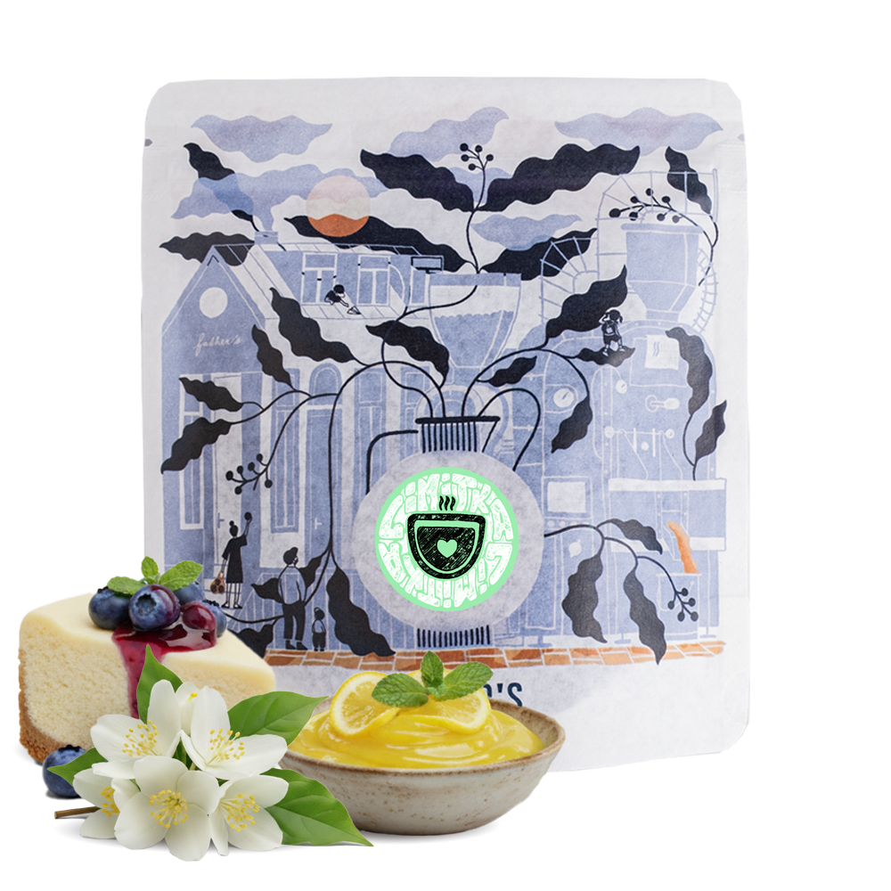Výběrová káva Father's Coffee Roastery Etiopie LALESA SLOW DRY - limitovaná edice - Kofio collab