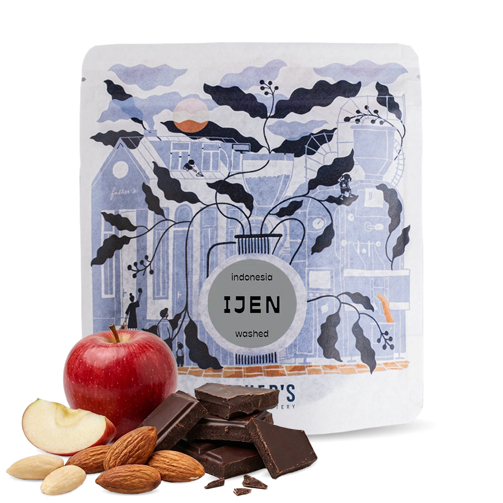 Výběrová káva Father's Coffee Roastery Indonésie IJEN