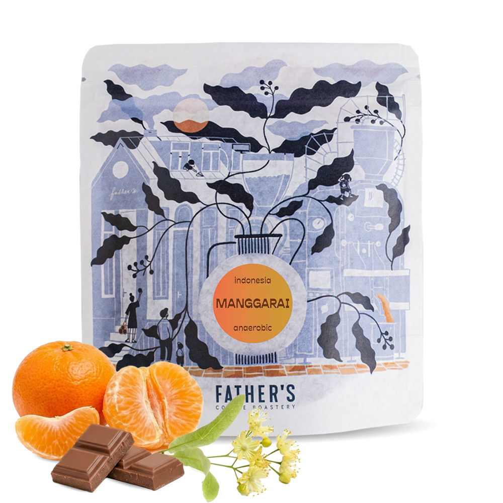 Výběrová káva Father's Coffee Roastery Indonésie MANGGARAI