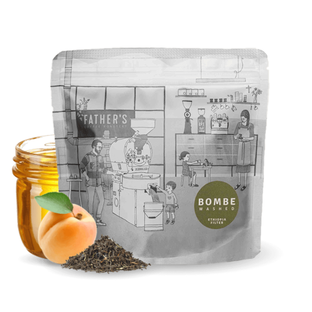 Výběrová káva Father's Coffee Roastery Etiopie BOMBE - 2020