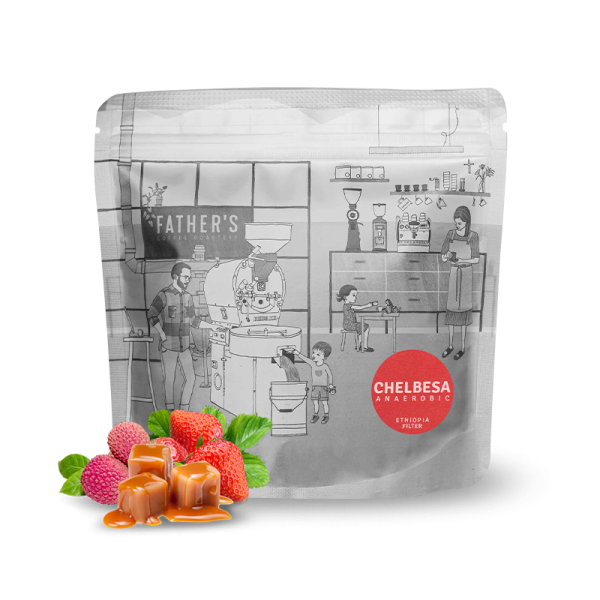 Výběrová káva Father's Coffee Roastery Etiopie CHELBESA - anaerobní