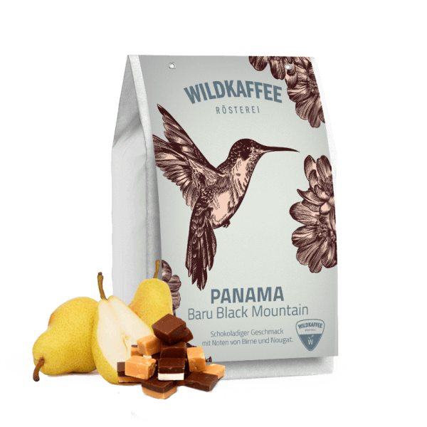 Výběrová káva Wildkaffee Rösterei Panama BARU BLACK MOUNTAIN