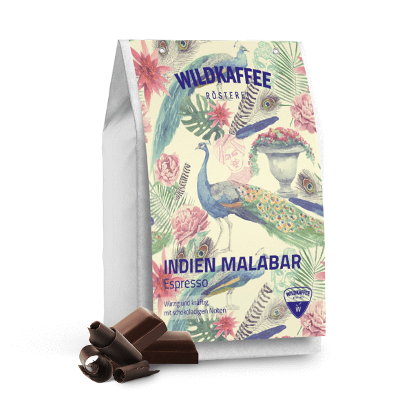 Výběrová káva Wildkaffee Rösterei Indie MALABAR